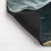 RMS Titanic onder het Zee en Icebergs  Muismat (Hoek)