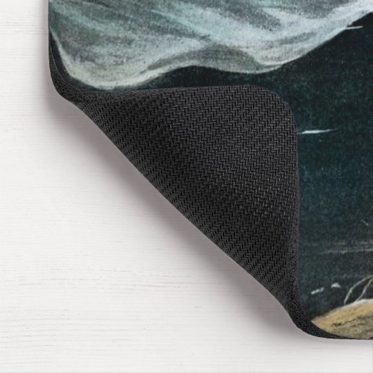 RMS Titanic onder het Zee en Icebergs  Muismat (Hoek)