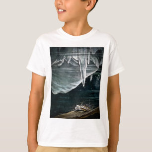 RMS Titanic onder het Zee en Icebergs  T-shirt