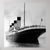 RMS Titanic Outbound Poster (Voorkant)