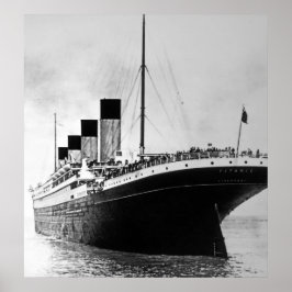 RMS Titanic Outbound Poster