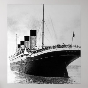 RMS Titanic Outbound Poster