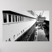 RMS Titanic: Passagiers Embark Poster (Voorkant)