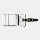 RMS Titanic Passenger Liner Bagagelabel (Voorkant horizontaal)