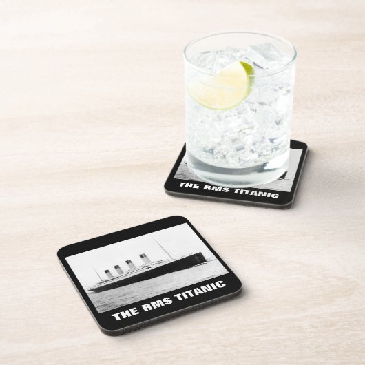 RMS Titanic Passenger Liner Bier Onderzetter (Rechterzijde)