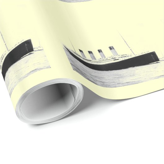 RMS Titanic Passenger Liner Cadeaupapier (Rol Hoek)