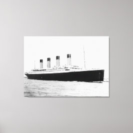 RMS Titanic Passenger Liner Canvas Afdruk