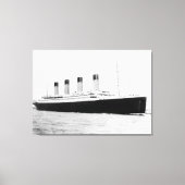 RMS Titanic Passenger Liner Canvas Afdruk (Voorkant)