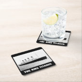 RMS Titanic Passenger Liner Kartonnen Onderzetters (Insitu)