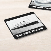 RMS Titanic Passenger Liner Kartonnen Onderzetters (Schuin)