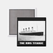 RMS Titanic Passenger Liner Magneet (Voorkant / Achterkant)