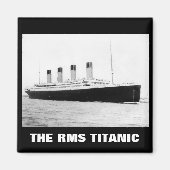 RMS Titanic Passenger Liner Magneet (Voorkant)