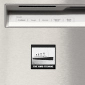 RMS Titanic Passenger Liner Magnet (Insitu (Vaatwasser))