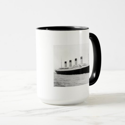 RMS Titanic Passenger Liner Mok (Voorkant rechts)