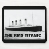 RMS Titanic Passenger Liner Muismat (Voorkant)
