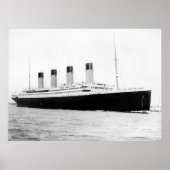RMS Titanic Passenger Liner Poster (Voorkant)
