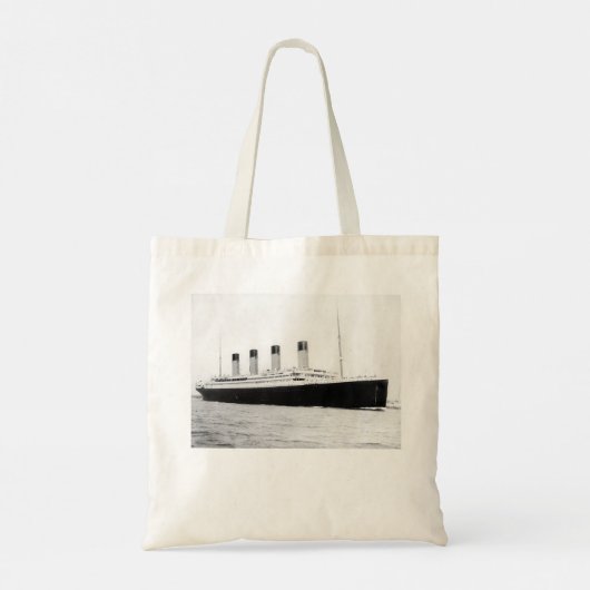RMS Titanic Passenger Liner Tote Bag (Achterkant)