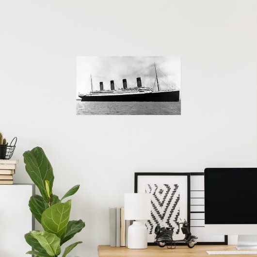 RMS Titanic Poster (Thuiskantoor)