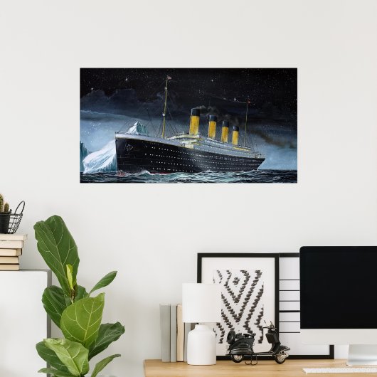 RMS Titanic Poster (Thuiskantoor)