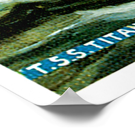 RMS Titanic Poster (Hoek)