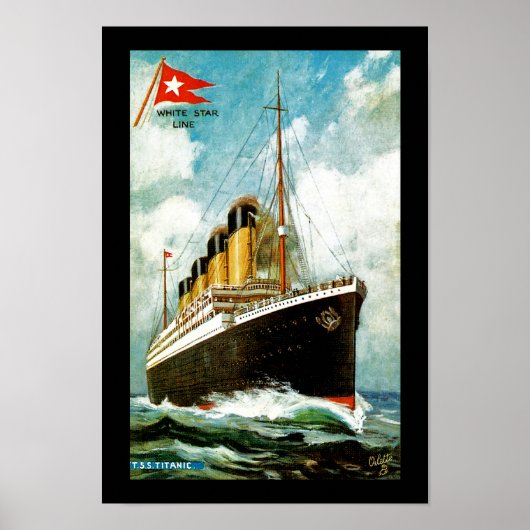 RMS Titanic Poster (Voorkant)