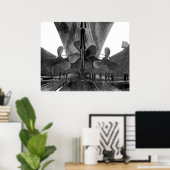 RMS Titanic Propellers Poster (Thuiskantoor)