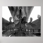 RMS Titanic Propellers Poster (Voorkant)