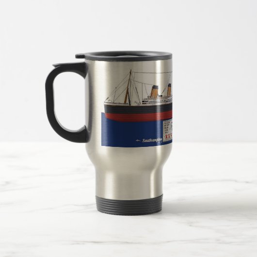 RMS Titanic Reisbeker (Links)