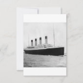 RMS Titanic Save The Date (Voorkant)