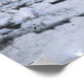 RMS Titanic Schematic of Iceberg Vs. Ship Poster (Hoek)