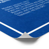 RMS Titanic Schip Blauwdruk Plannen ABD Poster (Hoek)