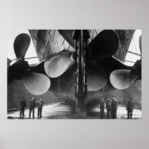 RMS TITANIC Schroeven Poster