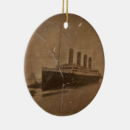 RMS Titanic Southampton Keramisch Ornament (Rechts)