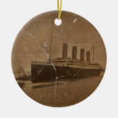 RMS Titanic Southampton Keramisch Ornament (Voorkant)