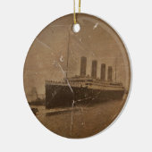RMS Titanic Southampton Keramisch Ornament (Links)