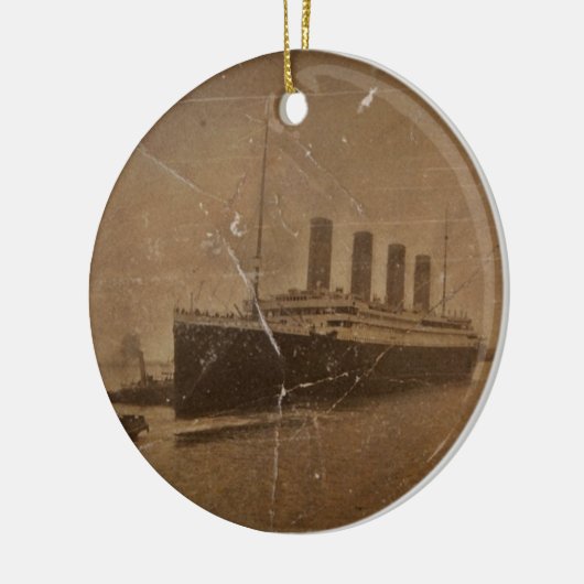 RMS Titanic Southampton Keramisch Ornament (Links)