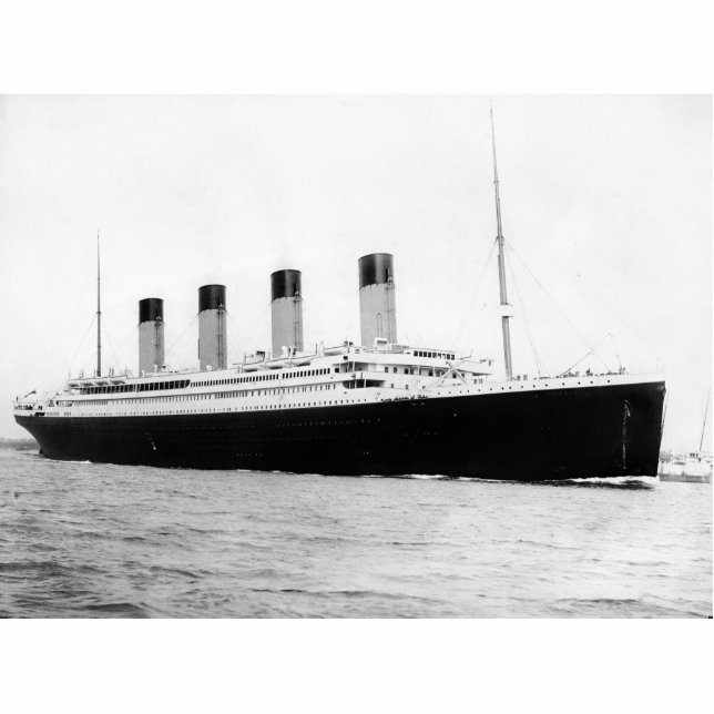 RMS Titanic Staand Fotobeeldje (Voorkant)