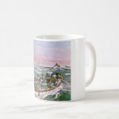 RMS Titanic Survivors in Lifebots Next Morning Koffiemok (Voorkant rechts)