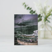 RMS Titanic Survivors in the Lifeships  Briefkaart (Staand voorkant)