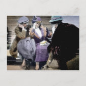 RMS Titanic Survivors on Deck of Carpathia Briefkaart (Voorkant)