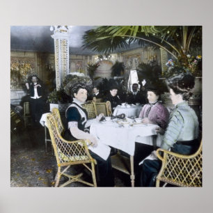 RMS Titanic Tea Time and Entertainment  Poster
