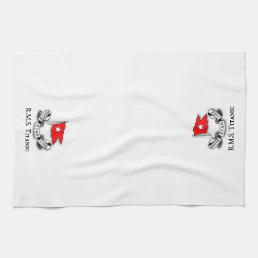 RMS Titanic Theedoek (Horizontaal)
