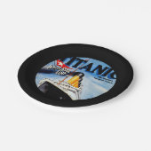 RMS Titanic Travel Ad Papieren Bordje (Gekanteld)