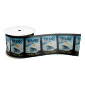 RMS Titanic Travel Ad Satijnen Lint (Spoel)