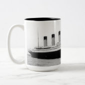 RMS Titanic Tweekleurige Koffiemok (Links)