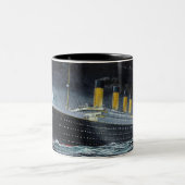 RMS Titanic Tweekleurige Koffiemok (Center)