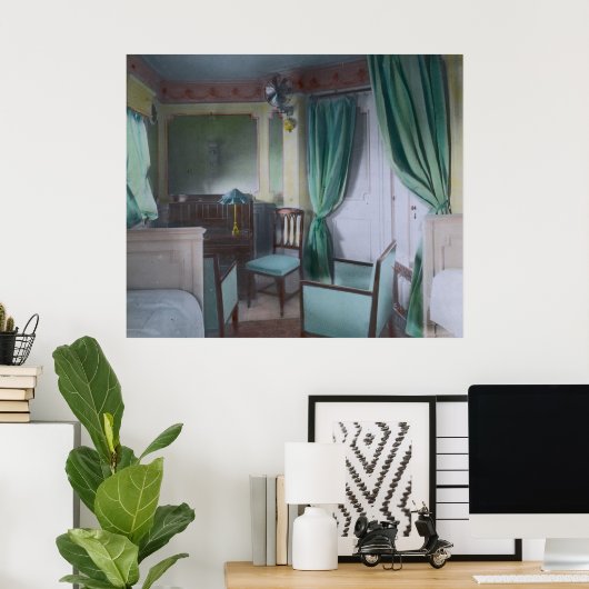 RMS Titanic Upper Class Cabin Luxury Poster (Thuiskantoor)