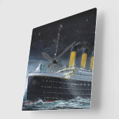RMS Titanic Vierkante Klok (Hoek)