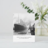 RMS Titanic voor vertrek 1912 Briefkaart (Staand voorkant)