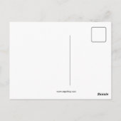 RMS Titanic White Star Line Briefkaart (Achterkant)